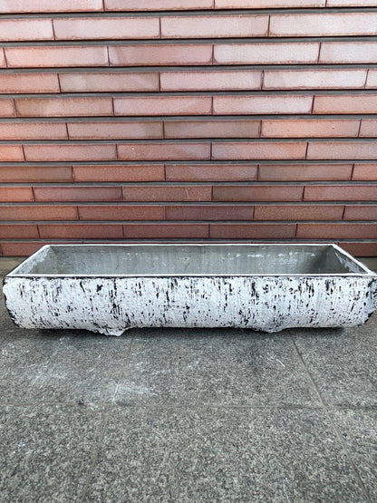 セメントプランター 63cm 側面 重厚感 左官一級技能士 制作