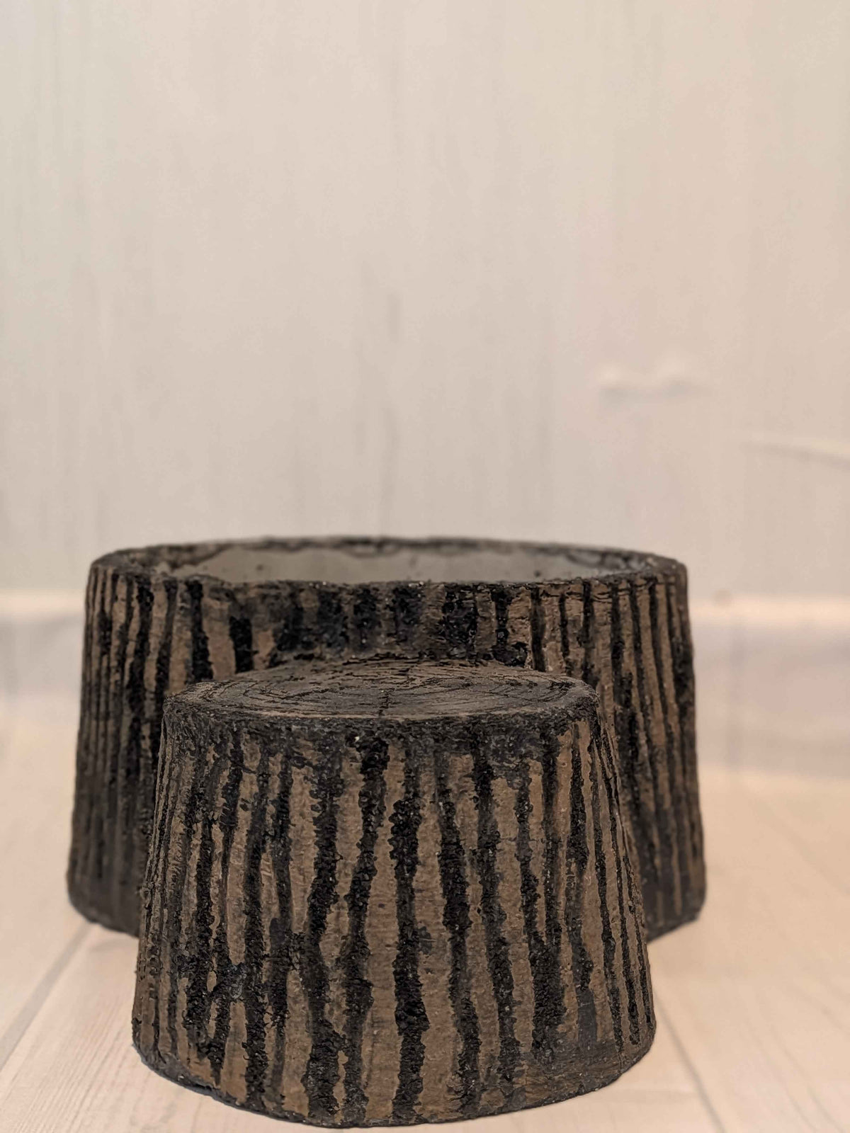 セメント鉢  寄せ植え モダンインテリア ハンドメイド - NoelHatch