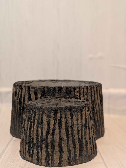 セメント鉢  寄せ植え モダンインテリア ハンドメイド - NoelHatch